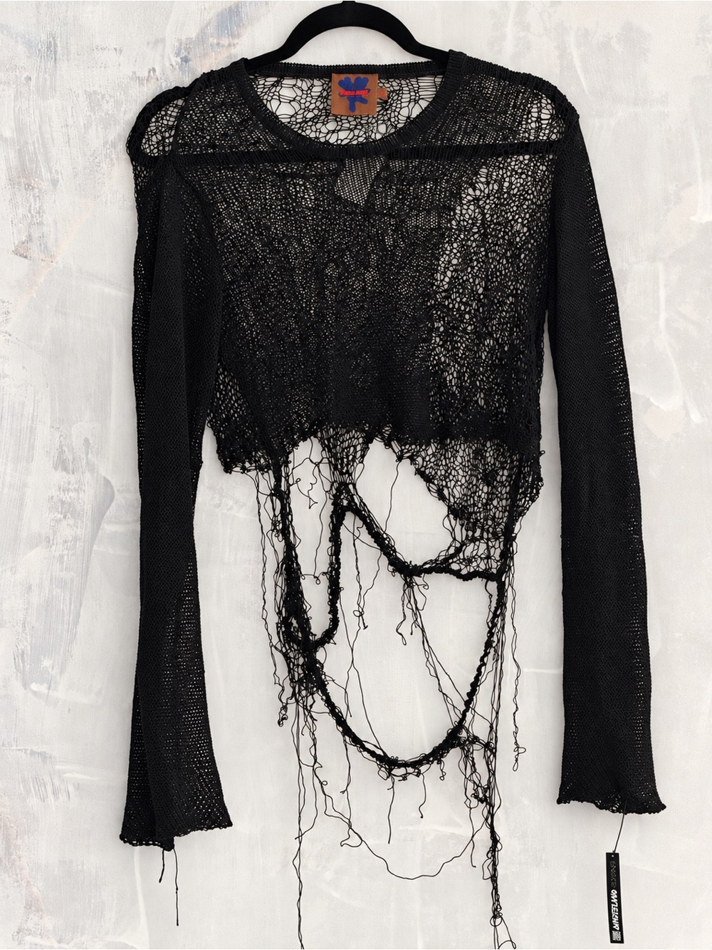 Heaven by Marc Jacobs Black Crochet Top - XS